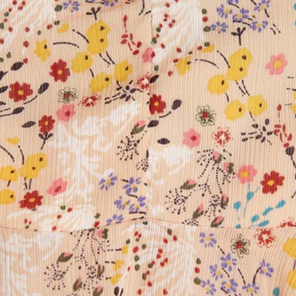 Pomelo Ruffle Trim Top Sz S - Picture 2 of 2